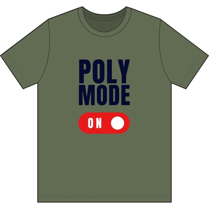 Poly Mode On T-Shirt